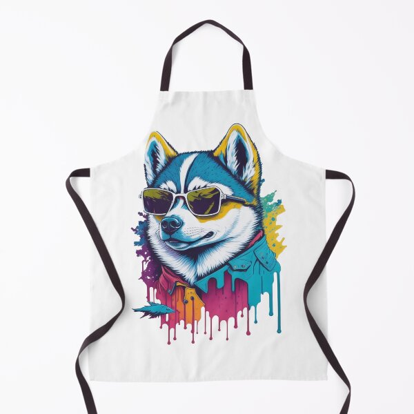 Item preview, Husky Puppy Graffiti Sunglasses designed and sold by 5dward.