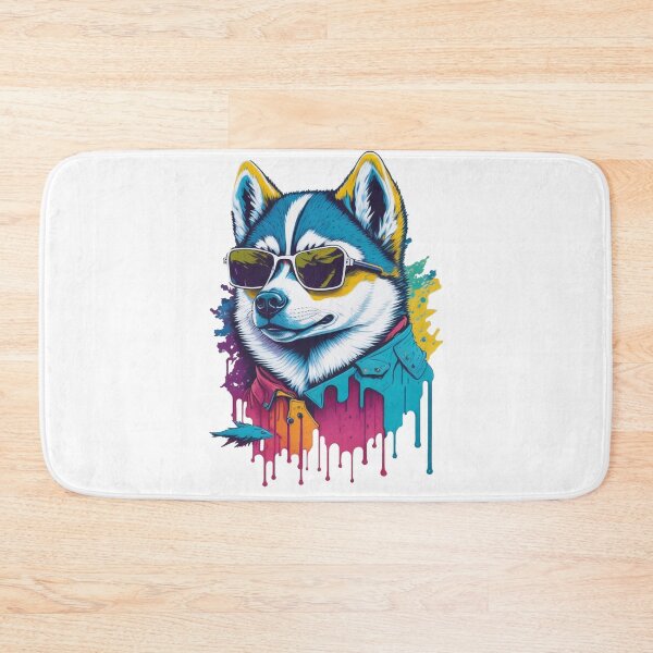 Item preview, Husky Puppy Graffiti Sunglasses designed and sold by 5dward.