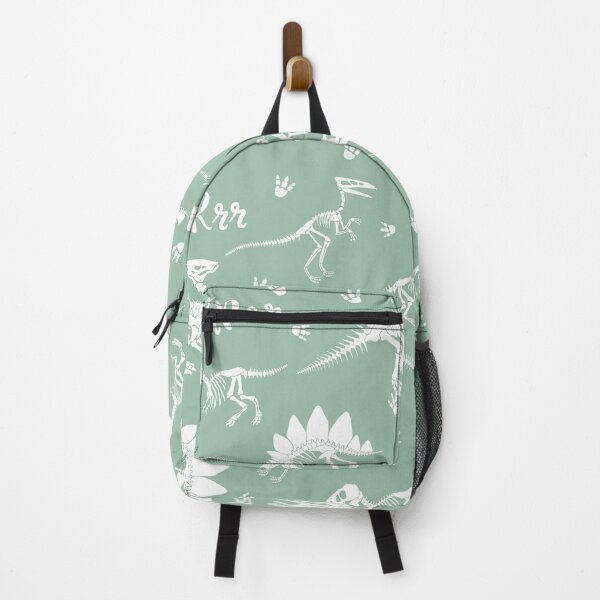 Item preview, Painted Dinos Green and White pattern designed and sold by Ladies-Boutique.