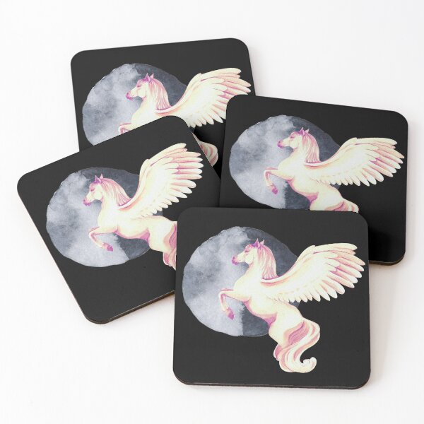 Artikelvorschau, „Pegasus“ – griechisches mythologisches geflügeltes Pferd mit Mond entworfen und verkauft von deepakrode7.