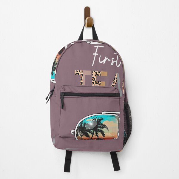 Item preview, First Grade Teacher Off Duty Leopard Sunglasses Beach Sunset designed and sold by kemolltrocae.
