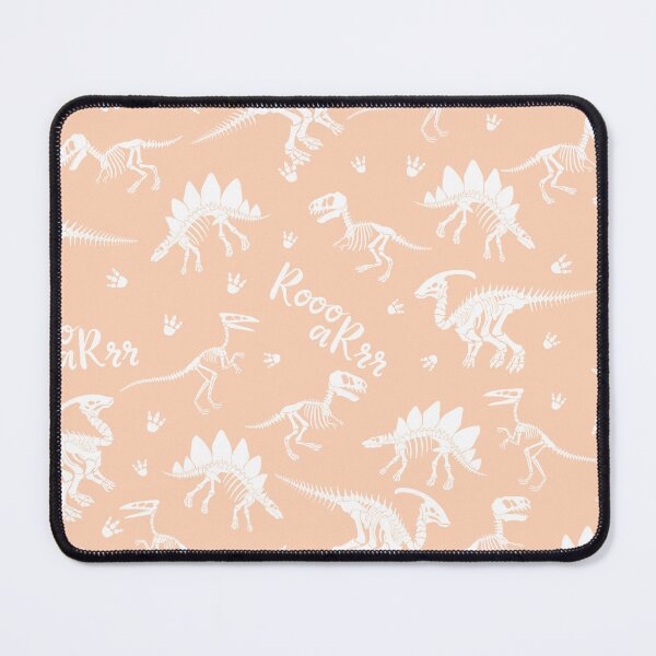 Item preview, Painted Dinos Orange and White pattern designed and sold by Ladies-Boutique.