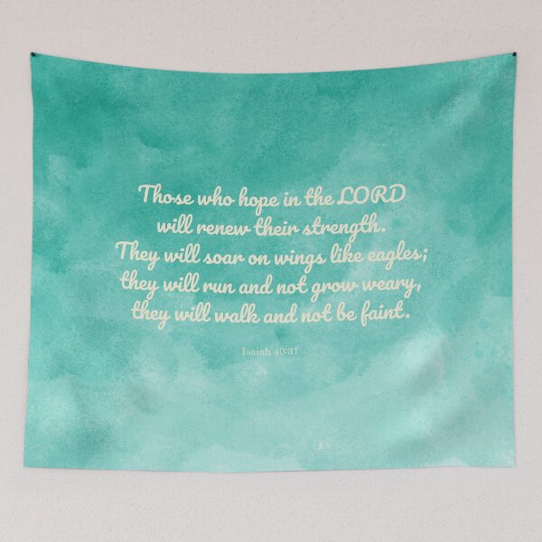 Item preview, Hope in the Lord Scripture, Isaiah 40:31 designed and sold by StudioCitrine.