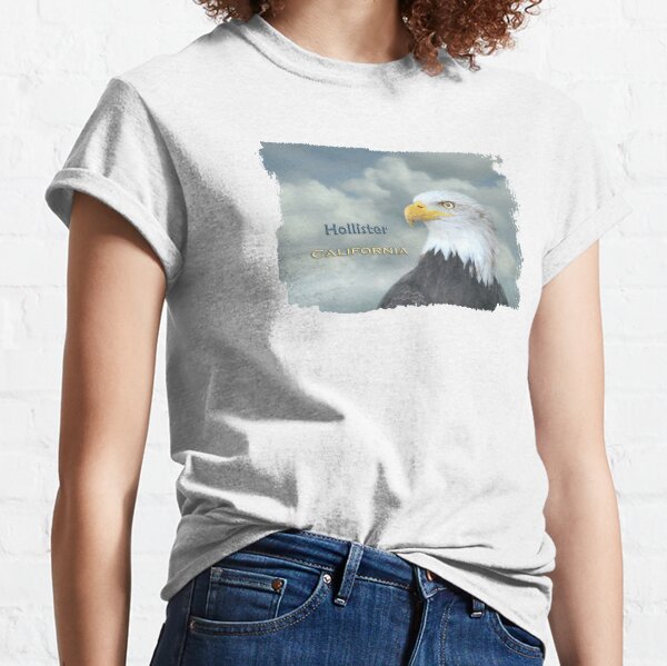 Hollister Women's Moonlight Beach Long Sleeve T-shirt Small Gray
