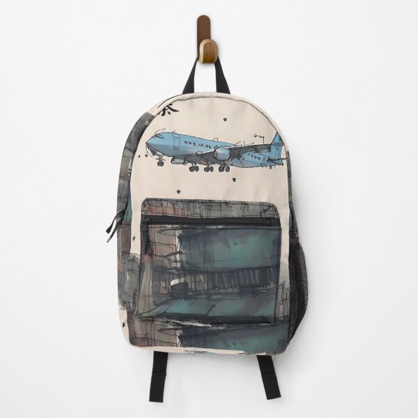 Item preview, Kowlnoon Walled City Collection - Airplane over the City of Darkness designed and sold by JustinLeeShop.