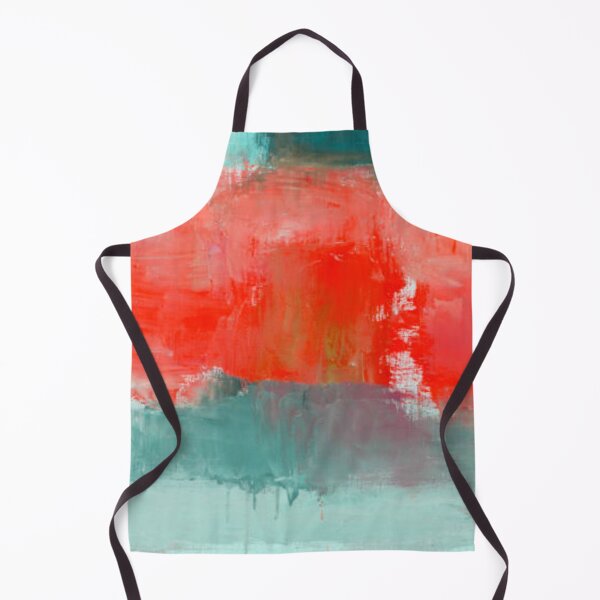 Item preview, Abstract painted red and green art backgrounds designed and sold by MTShoppingLine.