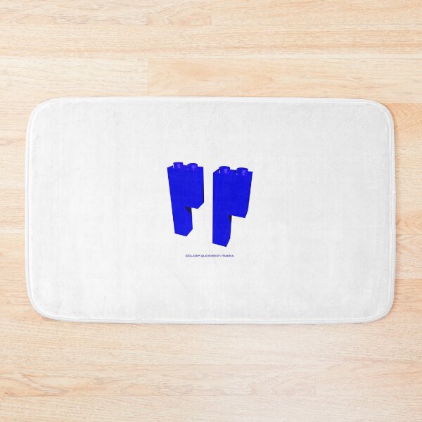Item preview, Bricks puzzle double quotation marks | punctuation mark designed and sold by trepiu.