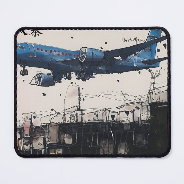 Item preview, Kowlnoon Walled City Collection - Airplane over the City of Darkness 2 designed and sold by JustinLeeShop.