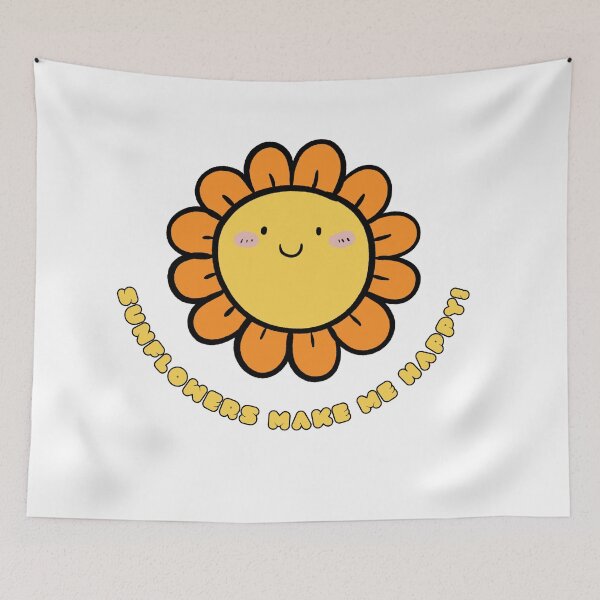 Item preview, Sunflowers make me happy! designed and sold by ulfina25.