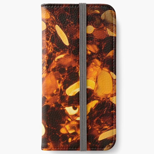 tortoise shell texture iPhone Wallet for Sale by trajeado14