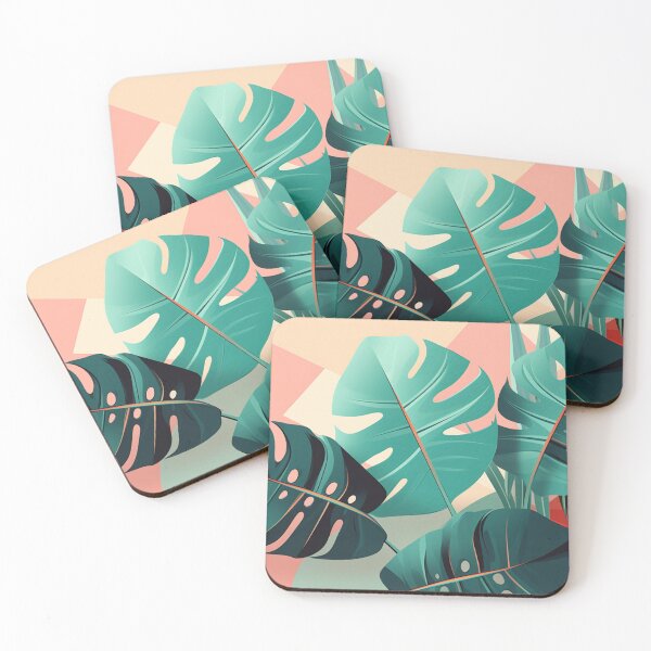 Item preview, Groovy Monstera Pattern designed and sold by AtelierNethys.