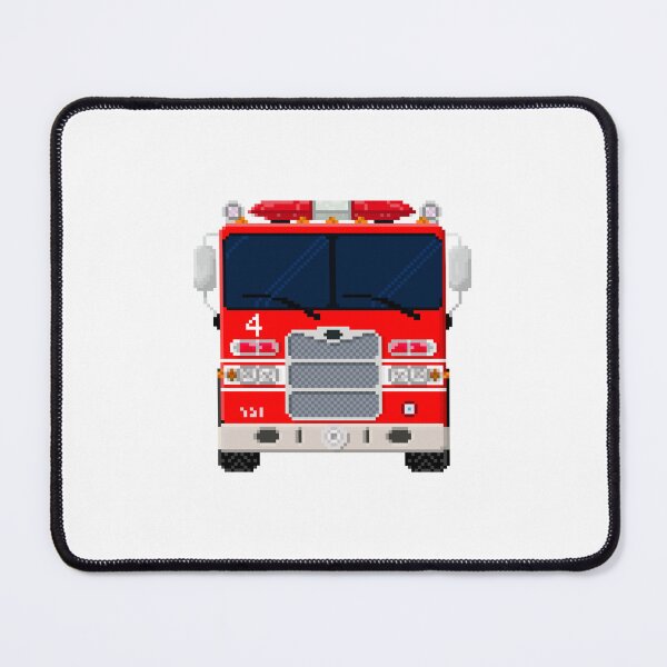 Item preview, Fire Truck Art | Fire Ladder Truck Design designed and sold by anycolorart.