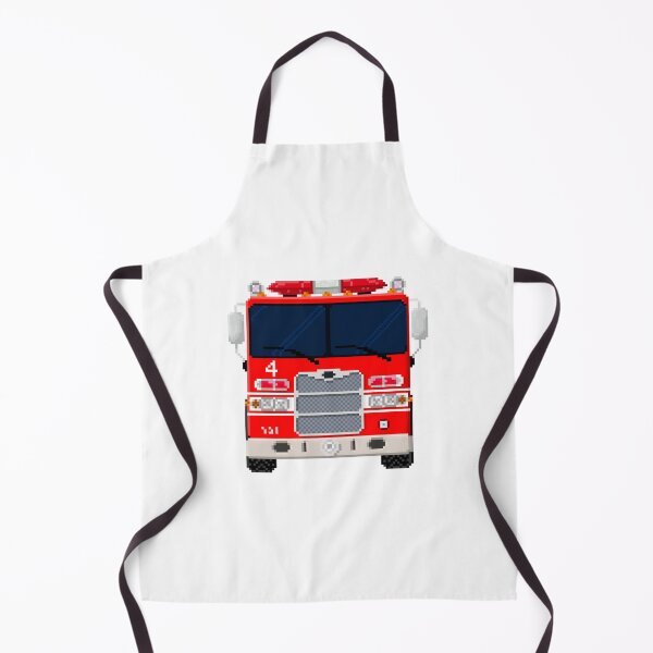 Item preview, Fire Truck Art | Fire Ladder Truck Design designed and sold by anycolorart.