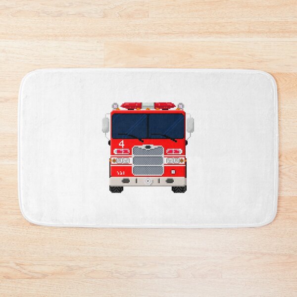Item preview, Fire Truck Art | Fire Ladder Truck Design designed and sold by anycolorart.