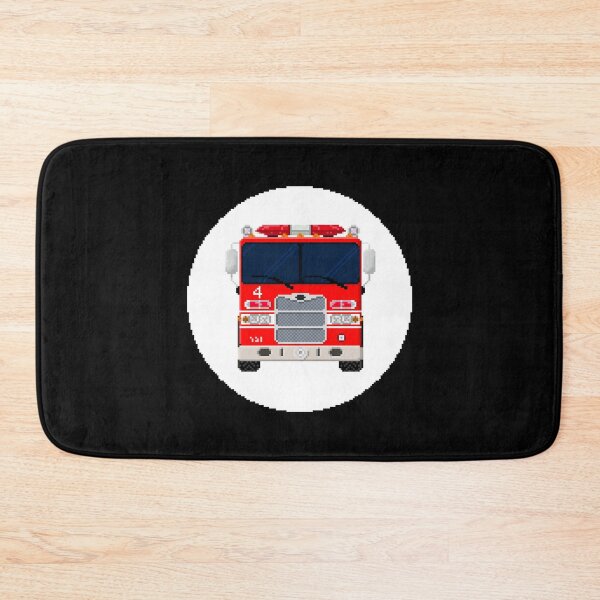 Item preview, Fire Truck Art | Fire Ladder Truck Design designed and sold by anycolorart.