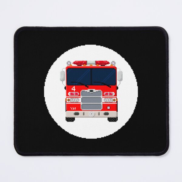 Item preview, Fire Truck Art | Fire Ladder Truck Design designed and sold by anycolorart.