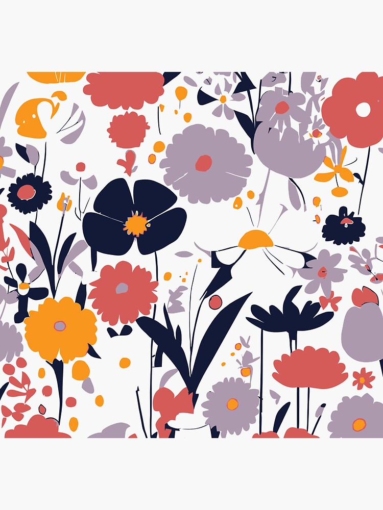Sticker for Sale avec l'œuvre « Esthétique colorée » de l'artiste  OkihanaShop