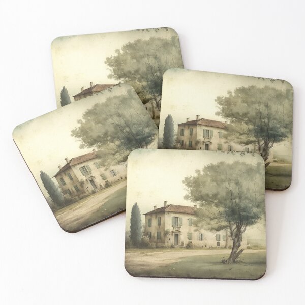 Item preview, Vintage French village designed and sold by zand-n-zive.