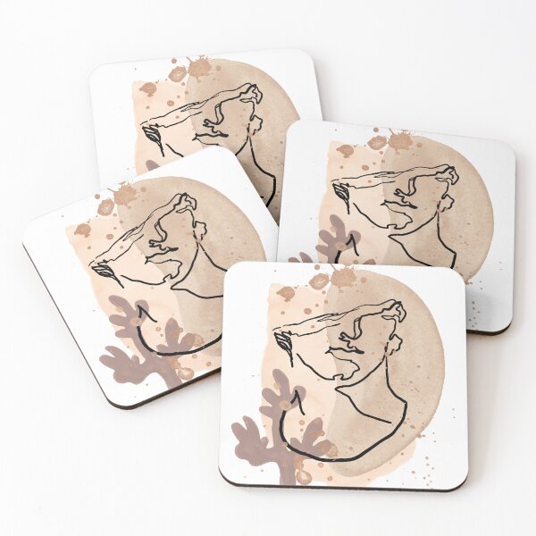 Item preview, Gouache Greek Head designed and sold by PeachPrintArt.