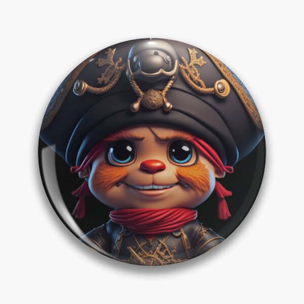 Item preview, Charming Smiling Pirate Character designed and sold by PC-artist.