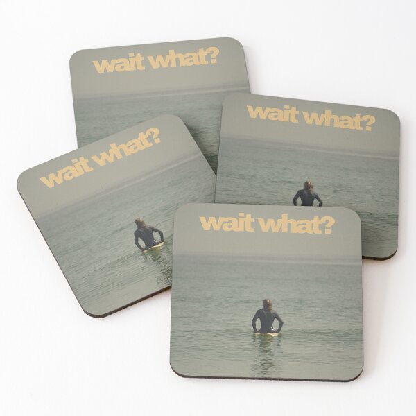 Item preview, Surfer Waiting for a Wave (wait what?) designed and sold by thewaitwhatshop.
