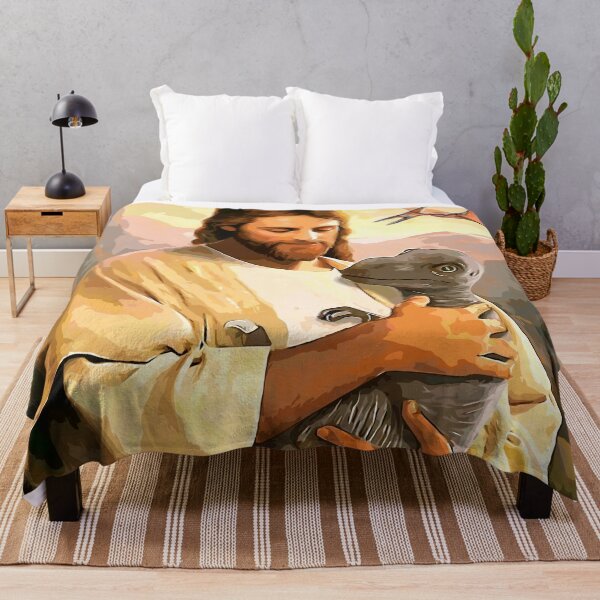 Item preview, Proverbs 12:10 Jesus with Baby Dinosaur designed and sold by CarpeDiem96.