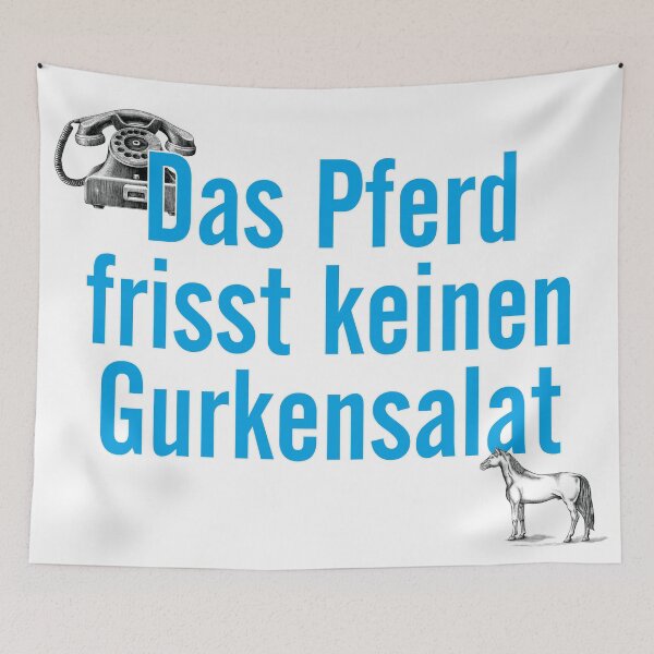 Item preview, The horse does not eat cucumber salad, first words telephone designed and sold by Mauswohn.