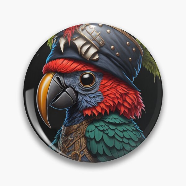 Item preview, Charming Parrot Pirate Character designed and sold by PC-artist.