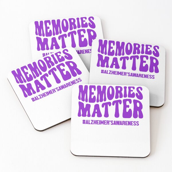 Item preview, Memories Matter Alzheimer Brain Awareness Support Sticker designed and sold by KGN  CREATIVITY.