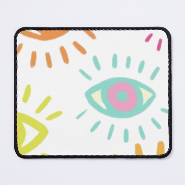 Item preview, Cheerful and colorful art with children's paint eyes designed and sold by Yolanda Bueno.