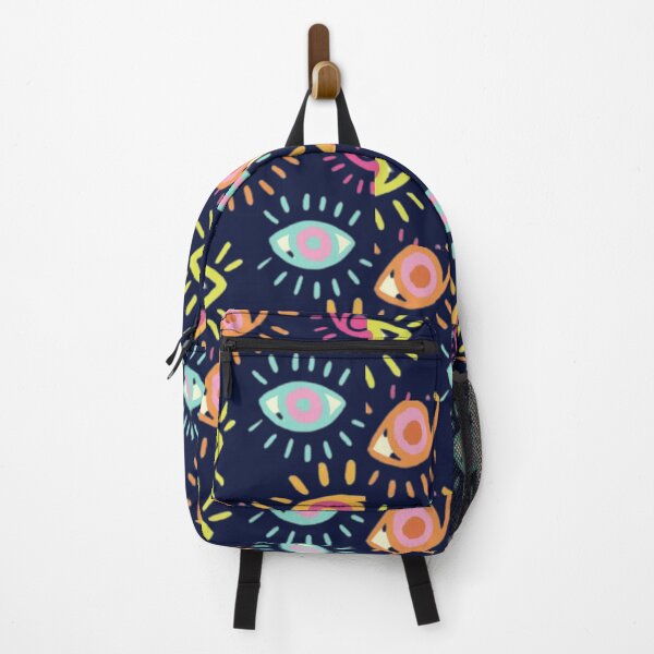 Item preview, Cheerful and colorful art with children's paint eyes designed and sold by Yolanda Bueno.