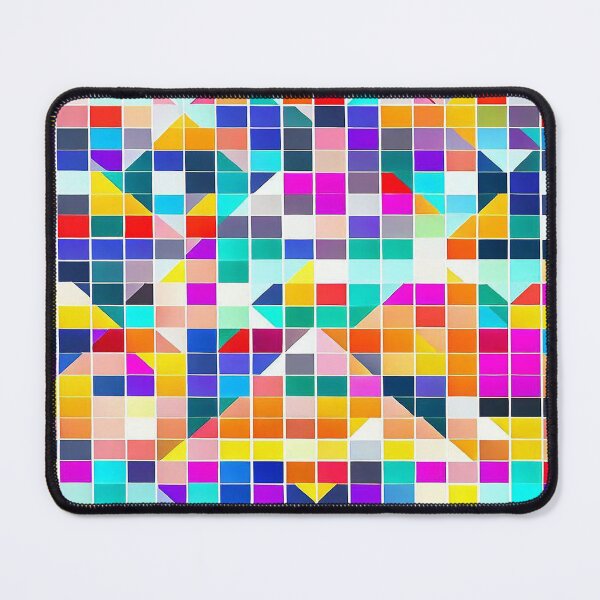 Item preview, Vivid Tile Pattern designed and sold by ChibiKolossus.