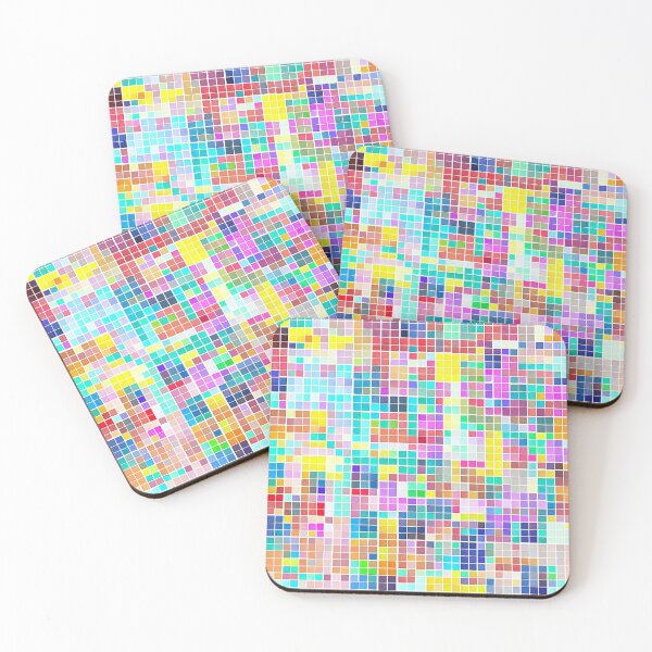 Item preview, Colourful Tiles Mosaic designed and sold by ChibiKolossus.