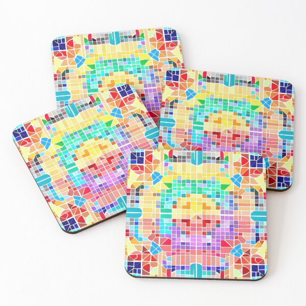 Item preview, Colourful Mosaic designed and sold by ChibiKolossus.