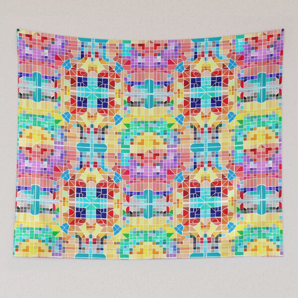 Item preview, Colourful Mosaic designed and sold by ChibiKolossus.