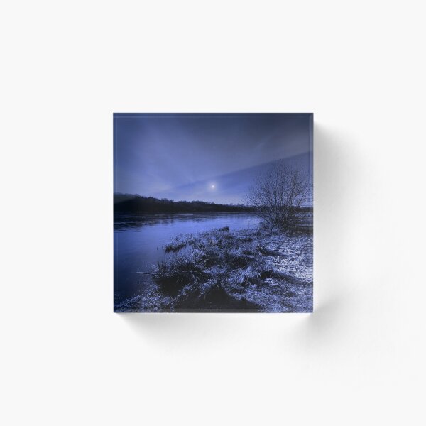 A WINTER DAY Acrylic Block
