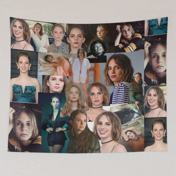 Item preview, Maya Hawke Abstract Collage designed and sold by GoghGetta.