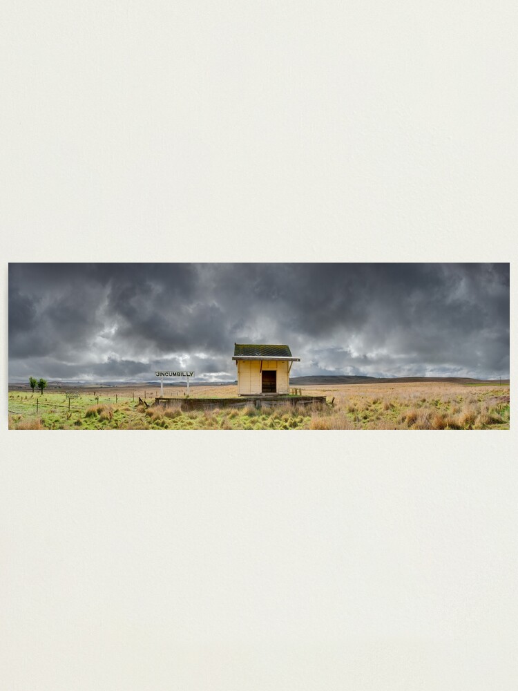 Thumbnail 1 of 3, Photographic Print, Jincumbilly Railway Station, Bombala, New South Wales, Australia designed and sold by Chockstone.