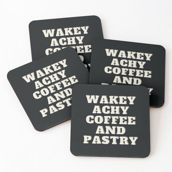 Item preview, Wakey achy coffee and pastry  designed and sold by jbird1979.