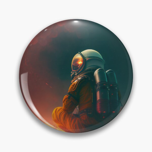 Item preview, Astronaute de l'art numérique  designed and sold by HeathWindler.