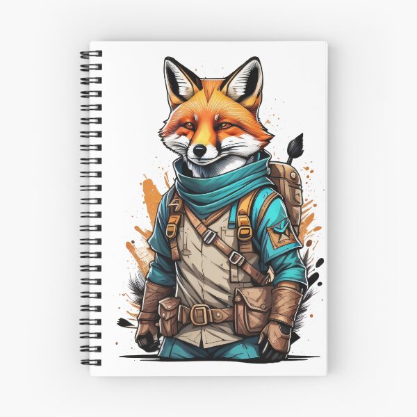 Item preview, fox warrior colorfull designed and sold by esycrazy.