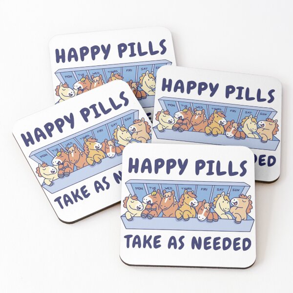 Item preview, Happy Pills Take As Needed designed and sold by yasengaseng.