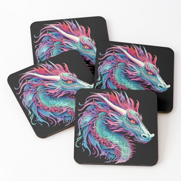 Item preview, Psyhedelic Dragon / Trippy / Vibrant / PsyArt designed and sold by TripStudios2023.