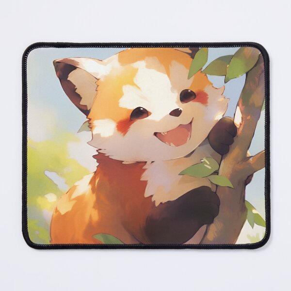 Item preview, Delightful Smiling Red Panda | International Red Panda Day designed and sold by StickeryPickery.