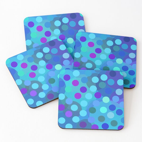 Item preview, colorful polka dot pop art pattern designed and sold by pauloneill-art.