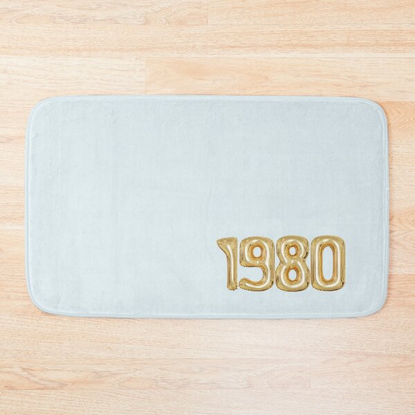 Item preview, 1980 Year Gold Foil Balloon Style designed and sold by teeworthy.