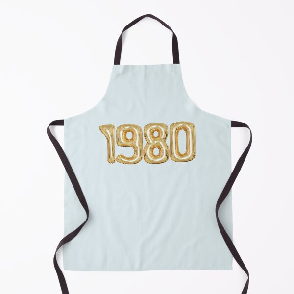 Item preview, 1980 Year Gold Foil Balloon Style designed and sold by teeworthy.