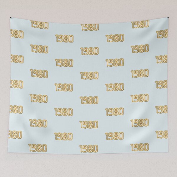 Item preview, 1980 Year Gold Foil Balloon Style designed and sold by teeworthy.