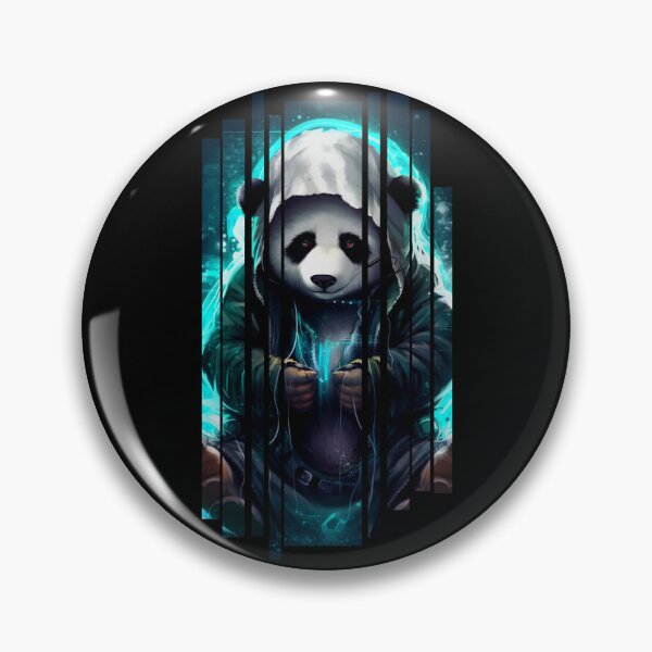 Item preview, Sweet animals, cyber panda designed and sold by HarriPaloma.