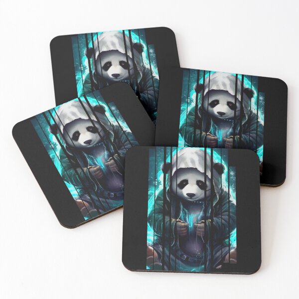 Item preview, Sweet animals, cyber panda designed and sold by HarriPaloma.